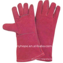 Welder leather working gloves